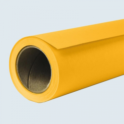 Papierhintergrund 1,35x11m Deep Yellow